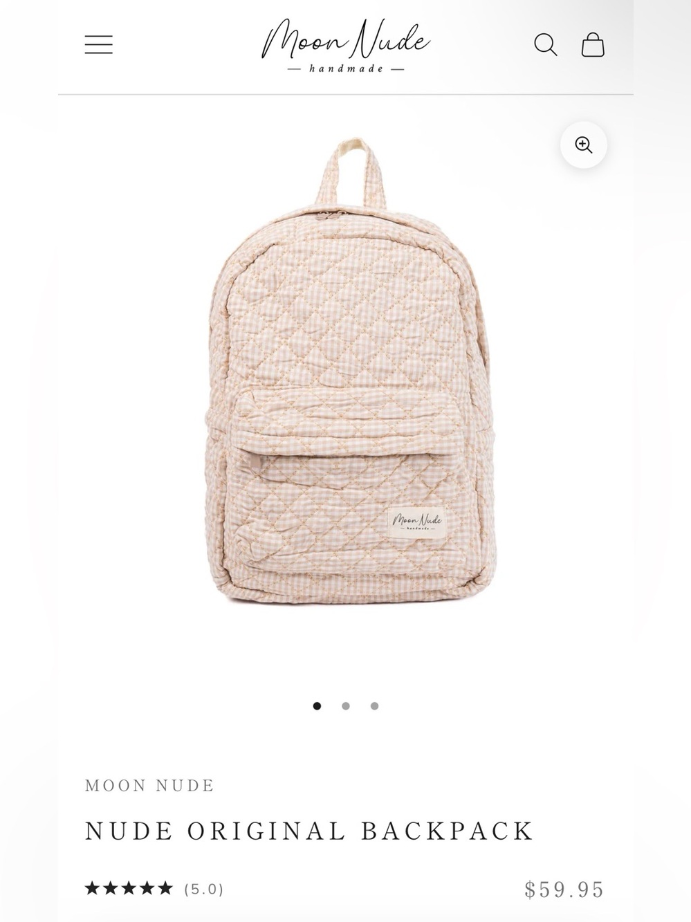Moon Nude Original Backpack